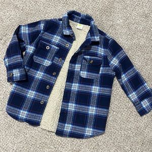 Boys Warm Lined Shacket